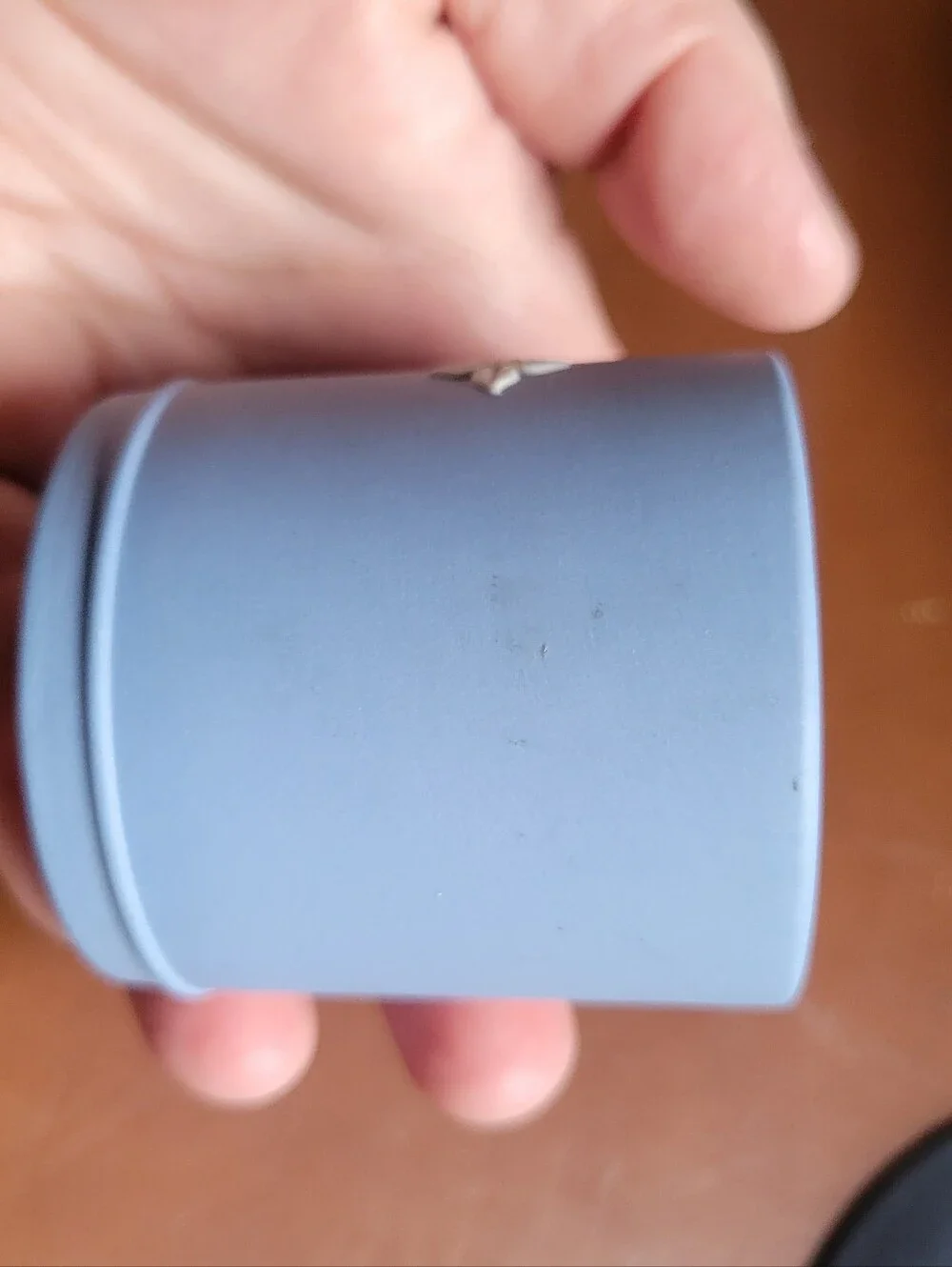Wedgwood Blue Jasperware Dancing Hours Demitasse Cup And Saucer Danbury